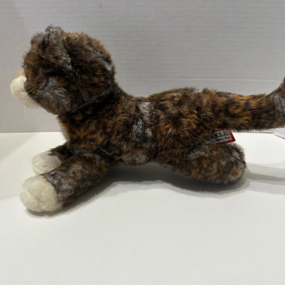 Douglas Cuddle Toys Cosmo Tortoiseshell Cat Plush 12
